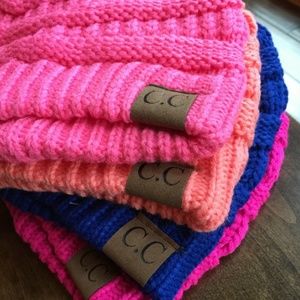 Authentic C.c beanies & messy buns